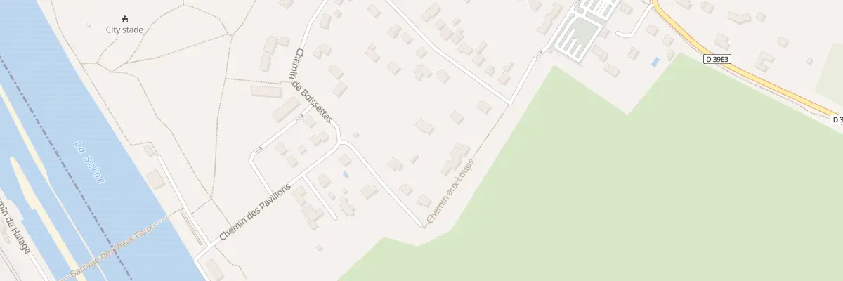 Plan du 14 Rue des Bergères à Boissise-la-Bertrand