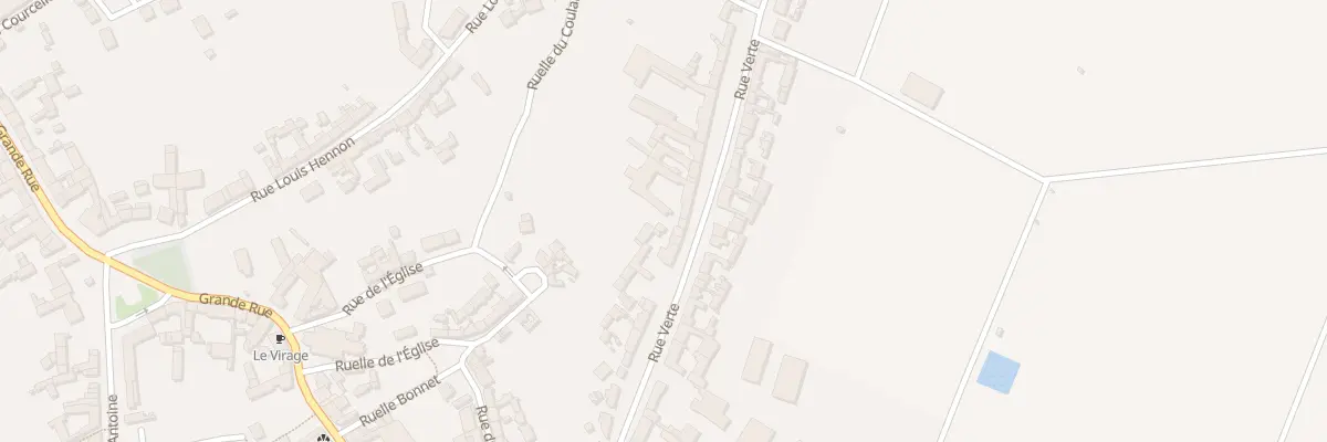 Plan du 35 Rue Verte à Tricot