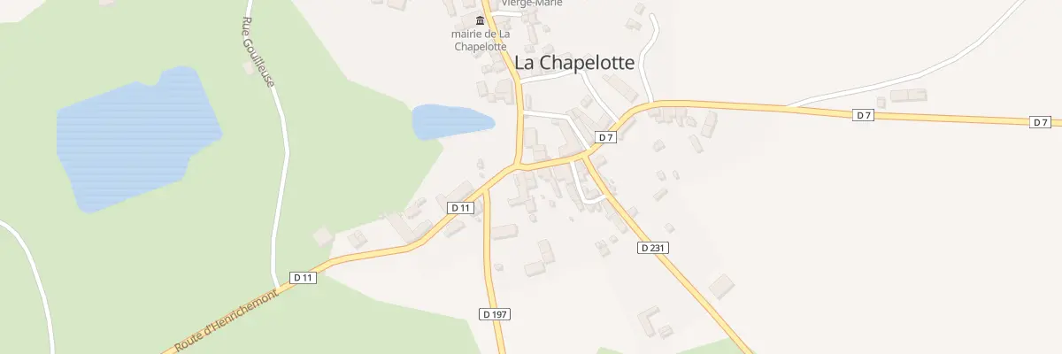 Plan du 4 Rte de Sancerre à La Chapelotte