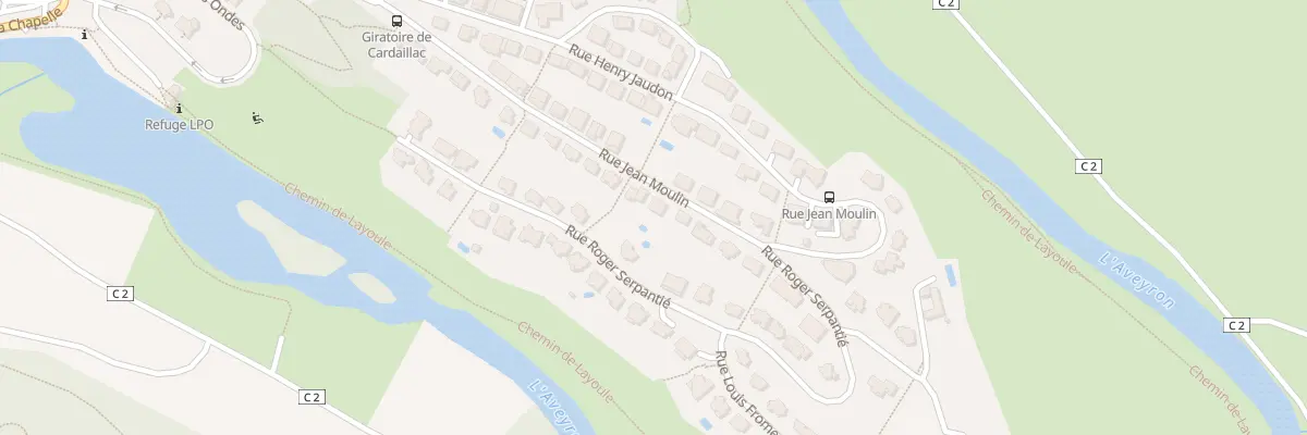 Plan du 26 Rue Jean Moulin à Rodez
