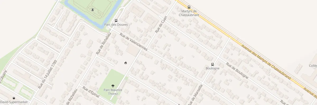 Plan du 88 Rue de Valenciennes à Mitry-Mory