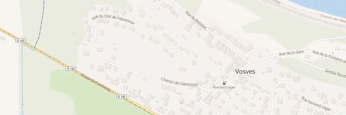 Plan du 251 Rue du Clos de l’Abreuvoir à Dammarie-les-Lys