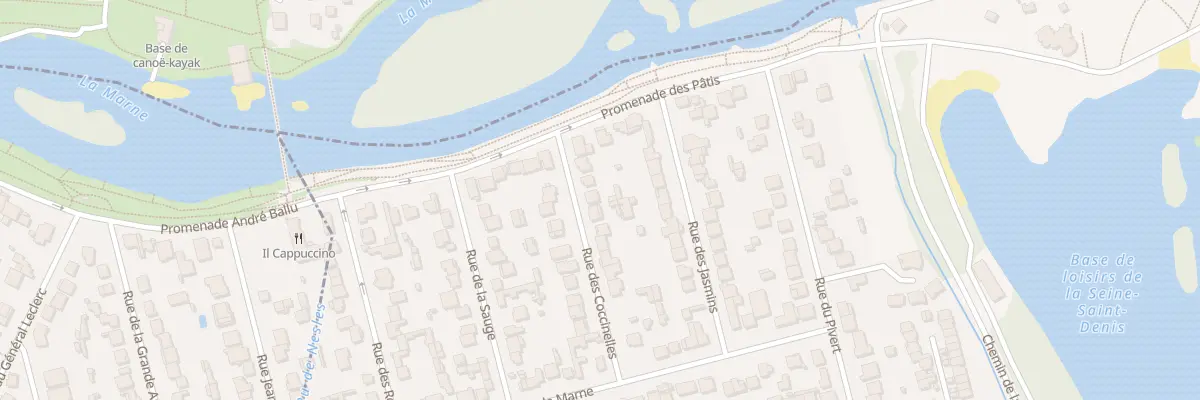 Plan du 5 Rue des Coccinelles à Champs-sur-Marne