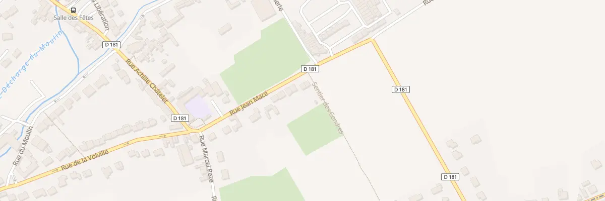 Plan du 20 Rue Jean Macé à Gosnay