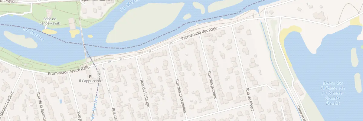 Plan du 3 Rue des Coccinelles à Champs-sur-Marne