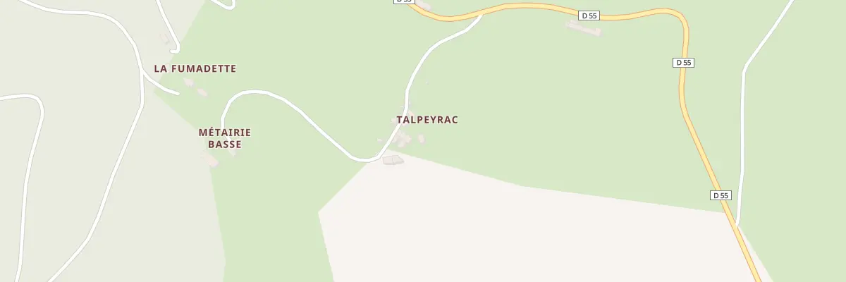 Plan du 5183 Talpeyrac à Gijounet
