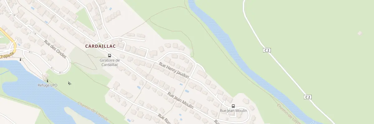 Plan du 29 Rue Henry Jaudon à Rodez