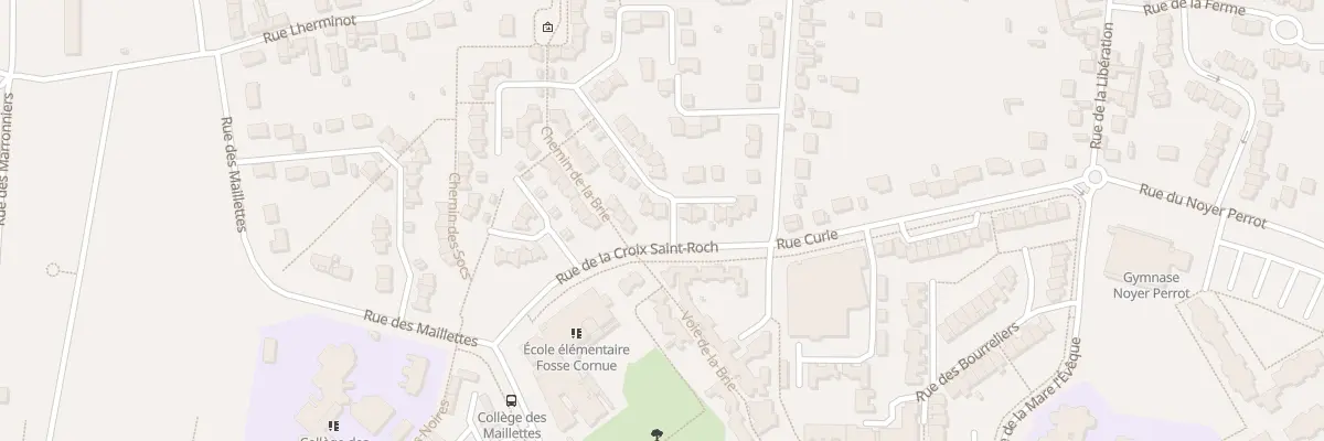 Plan du 116 Rue des Semoirs à Moissy-Cramayel
