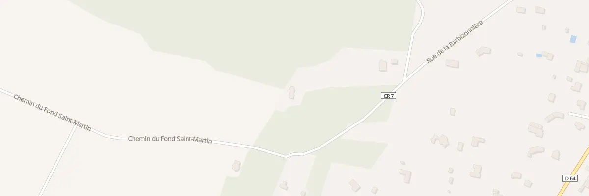 Plan du 24 Rue de la Barbizonniere à Barbizon