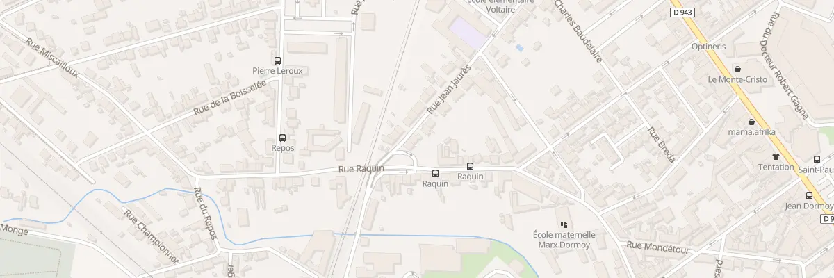 Plan du 69 Rue Voltaire à Montluçon