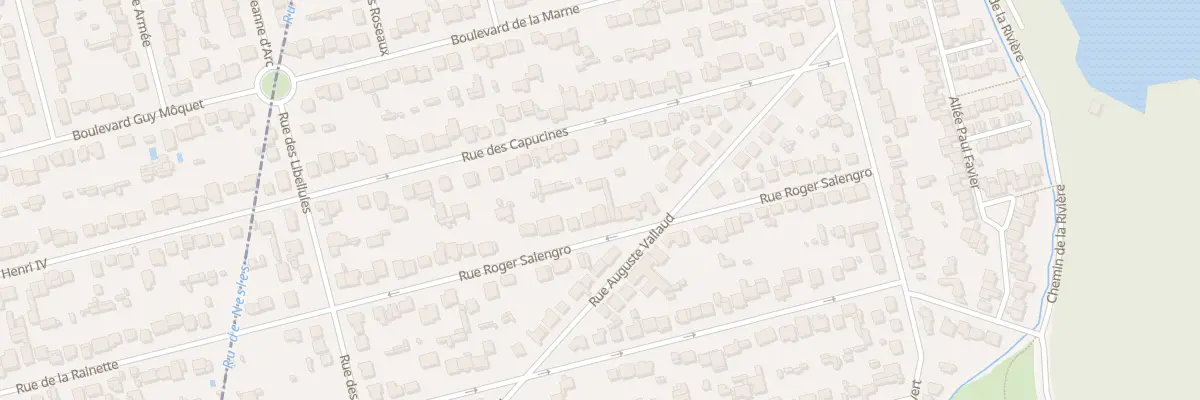 Plan du 24 Rue Roger Salengro à Champs-sur-Marne