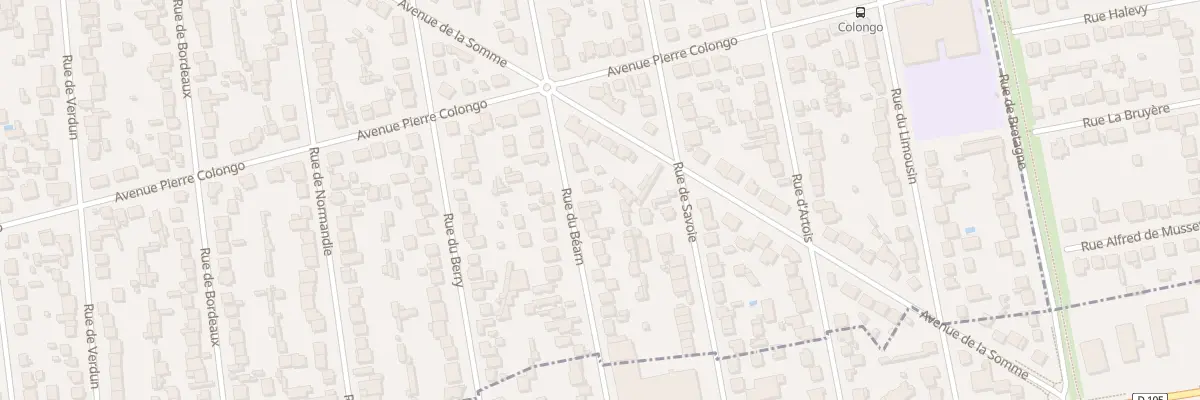 Plan du 151 Rue de Bearn à Tremblay-en-France