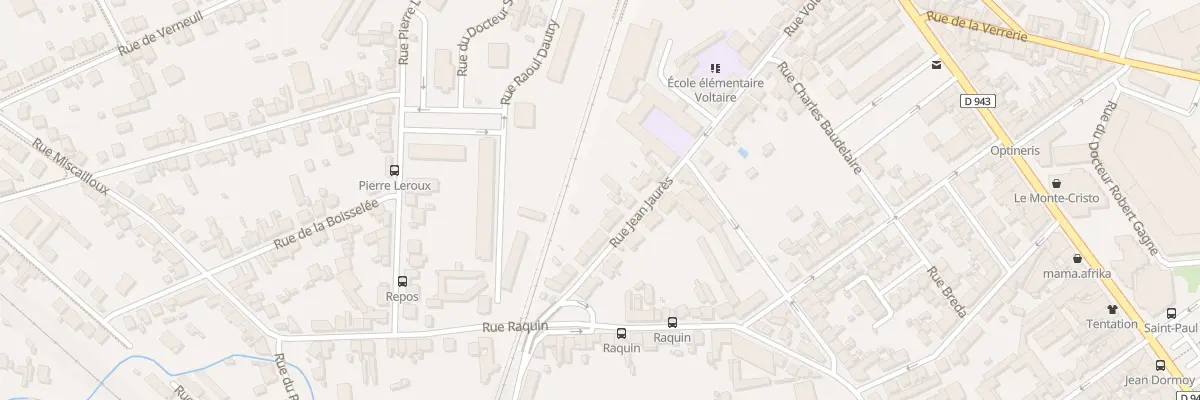 Plan du 38 Rue Voltaire à Montluçon