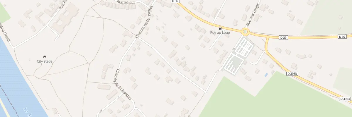 Plan du 11 Rue des Bergères à Boissise-la-Bertrand