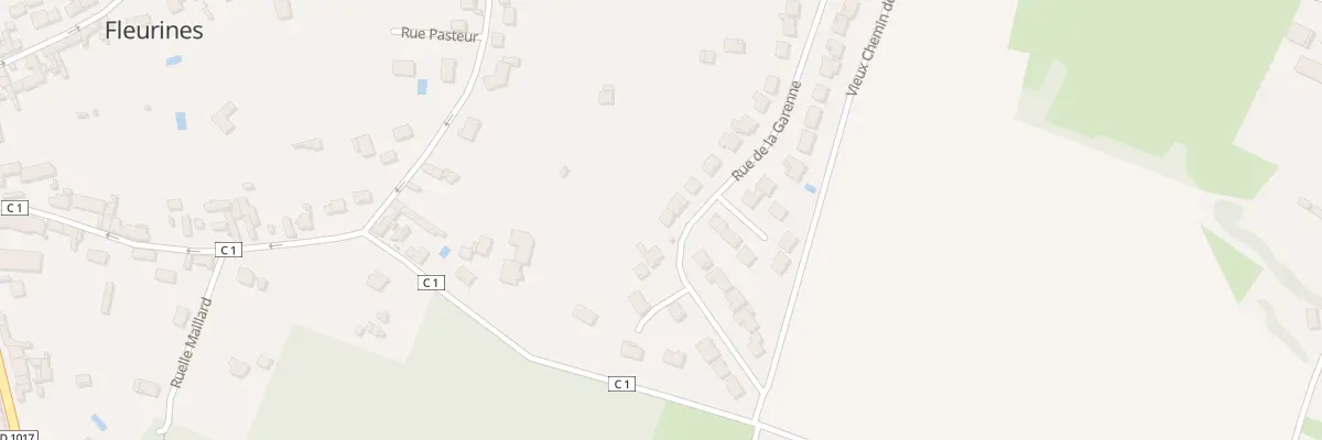 Plan du 21 Rue de la Garenne à Fleurines