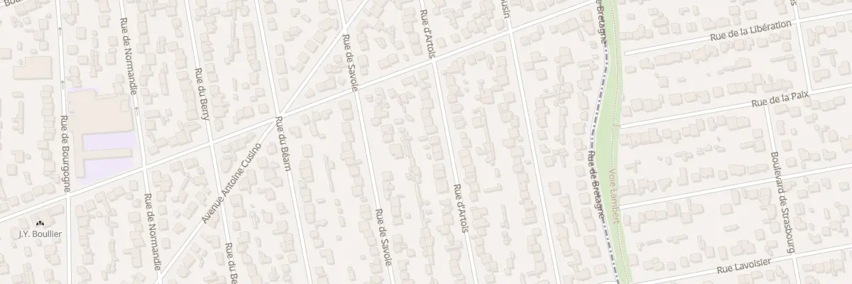 Plan du 40 Rue d’Artois à Tremblay-en-France