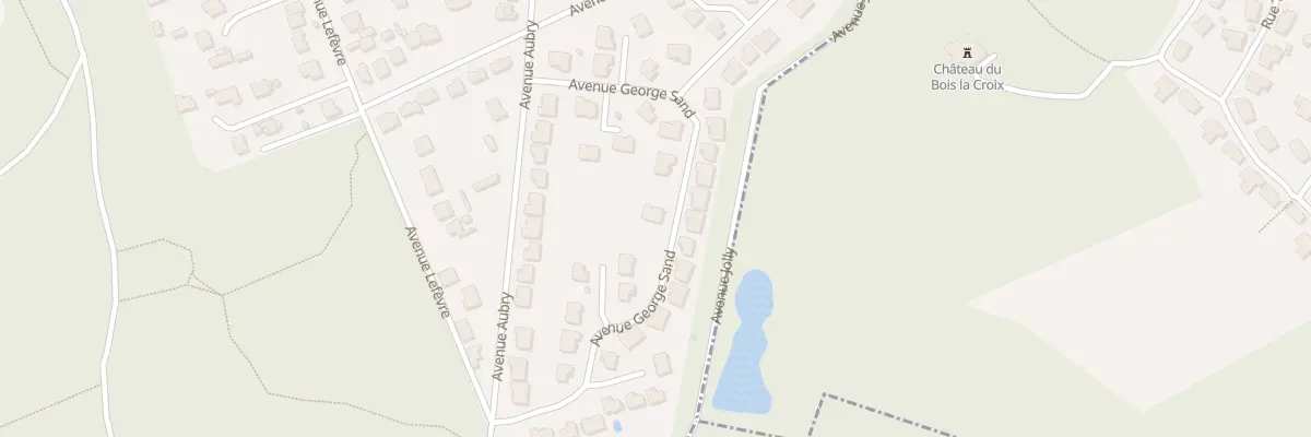 Plan du 12 Av George Sand au Plessis-Trévise