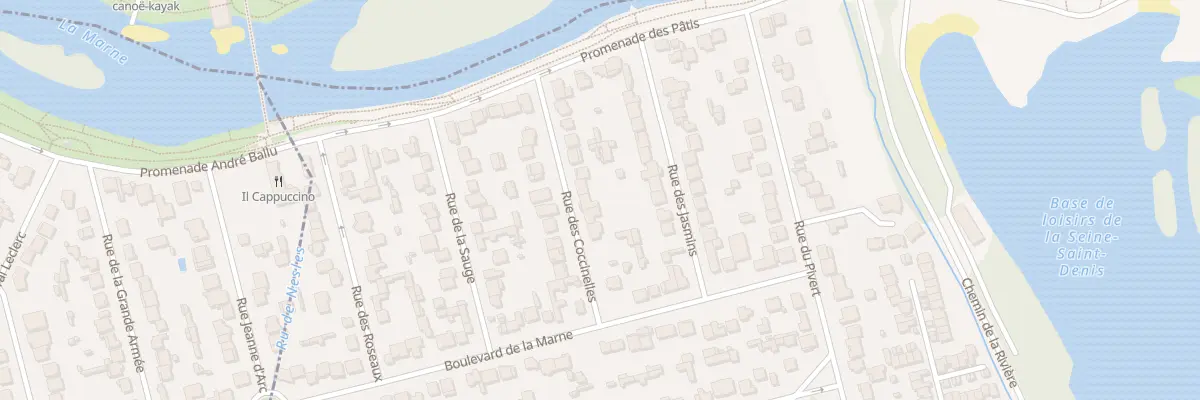 Plan du 13 Rue des Coccinelles à Champs-sur-Marne