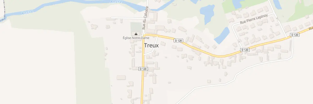 Plan du 19 Rue du Calvaire à Treux