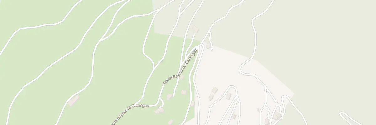 Plan du 2475 Rte Baynat d’En Galangau à Montferrer