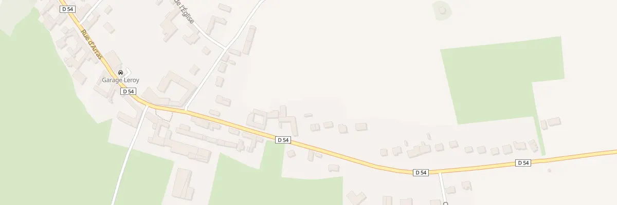 Plan du 27 Rue d’Arras à Hermaville