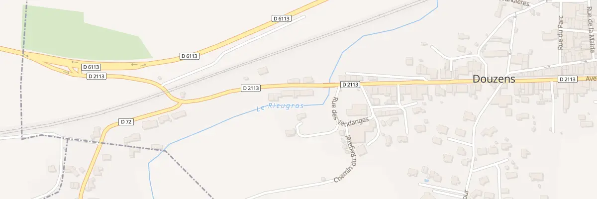 Plan du 8 Av des Corbières à Douzens