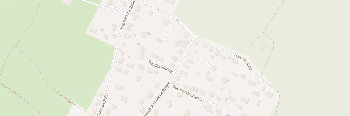 Plan du 13 Rue Fontaine Berger à Boissise-la-Bertrand