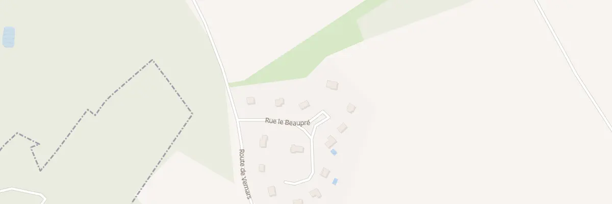 Plan du 3 Rue Le Beaupre à Plailly