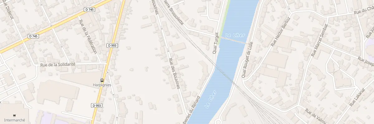 Plan du 24 Rue de Bouvines à Montluçon