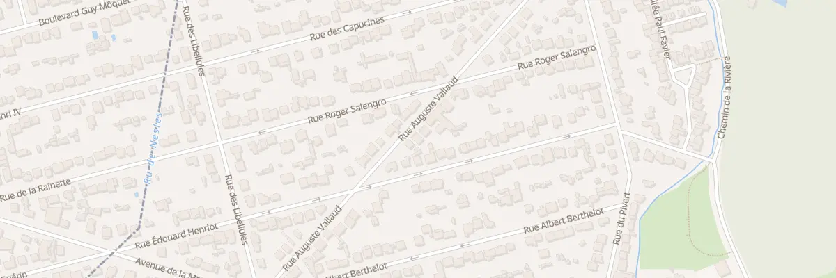 Plan du 21 Rue Auguste Vallaud à Champs-sur-Marne