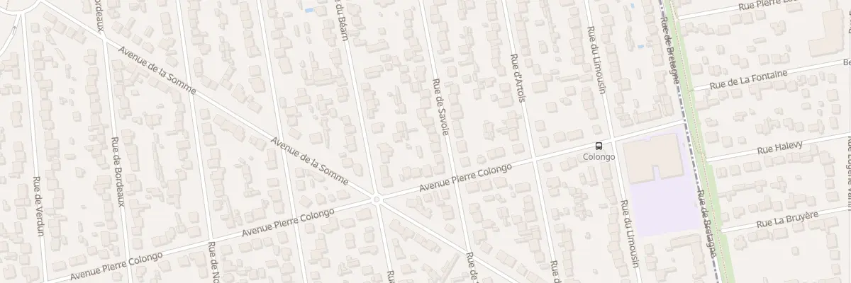 Plan du 136 Rue de Savoie à Tremblay-en-France