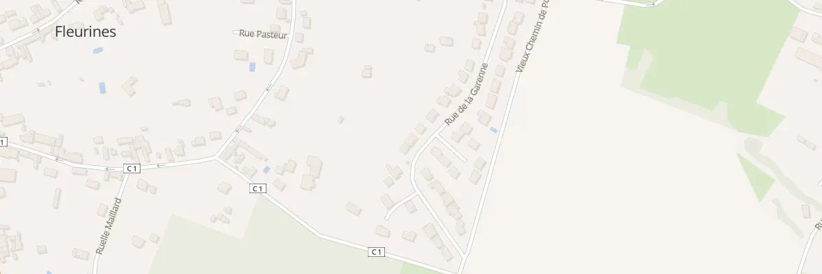 Plan du 23 Rue de la Garenne à Fleurines
