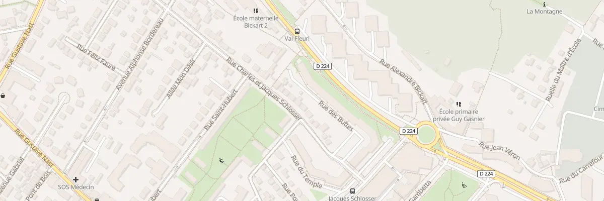 Plan du 42 Rue Charles Jacques Schlosser à Chelles