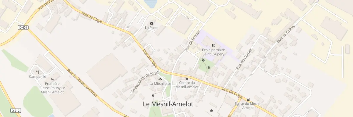 Plan du 5 Rue de Brouet au Mesnil-Amelot