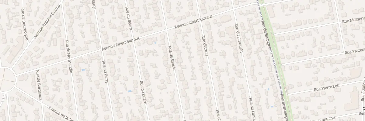 Plan du 91 Rue de Savoie à Tremblay-en-France