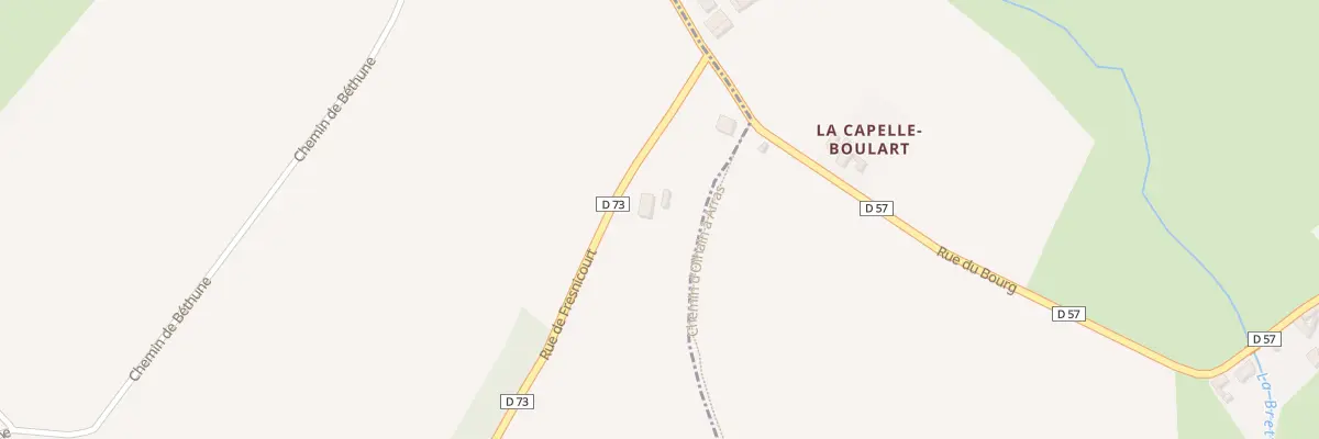 Plan du 5089 Rue de Fresnicourt à Gauchin-Légal