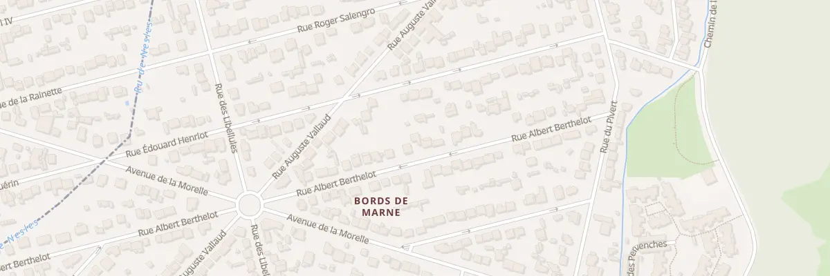 Plan du 34B Rue Albert Berthelot à Champs-sur-Marne
