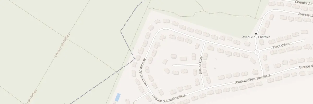Plan du 45 Av de Tournan à Lésigny