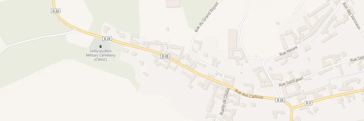 Plan du 24 Rue aux Cailloux à Sailly-au-Bois