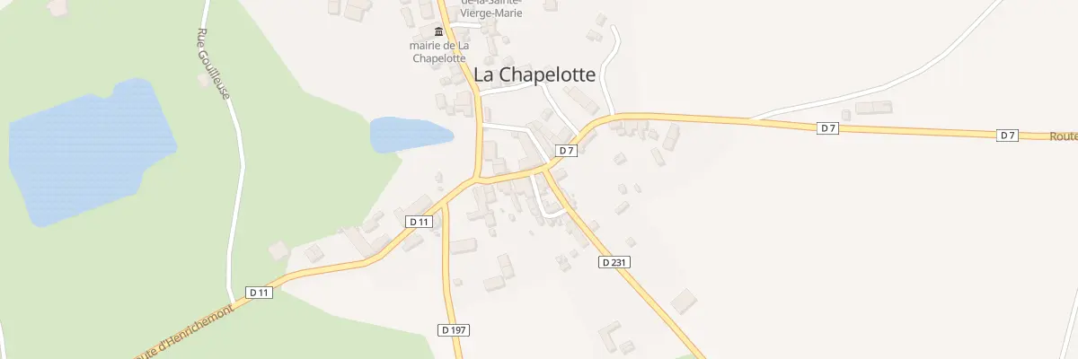 Plan du 10 Rte de Sancerre à La Chapelotte