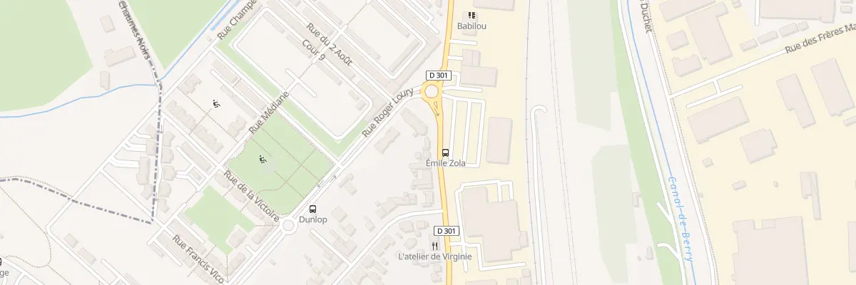 Plan du 57B Rue de Pasquis à Montluçon