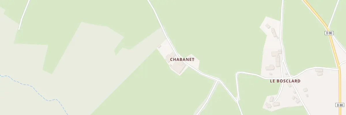 Plan du 5214 Chabanet à Saint-Maurice-près-Pionsat