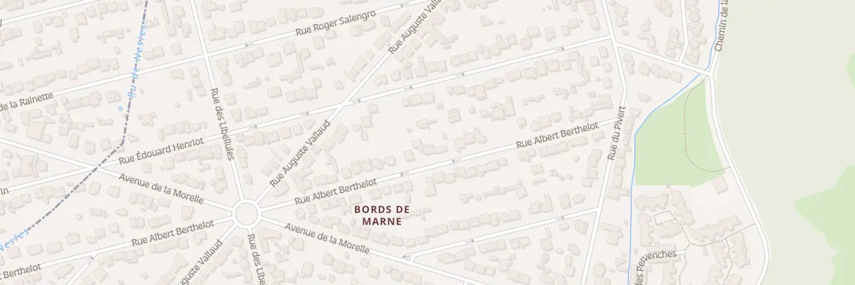Plan du 34 Rue Albert Berthelot à Champs-sur-Marne