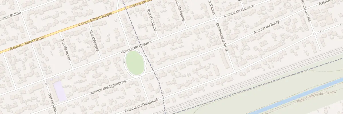 Plan du 86 Av du Berry à Mitry-Mory