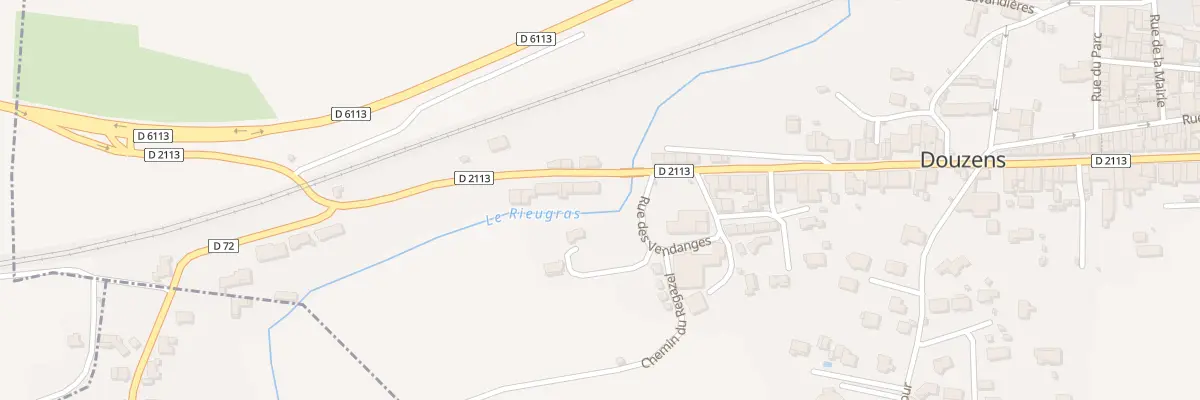 Plan du 10 Av des Corbières à Douzens