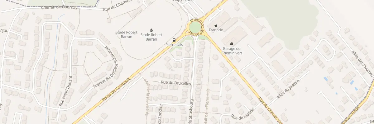 Plan du 8 Rue de Strasbourg à La Queue-en-Brie
