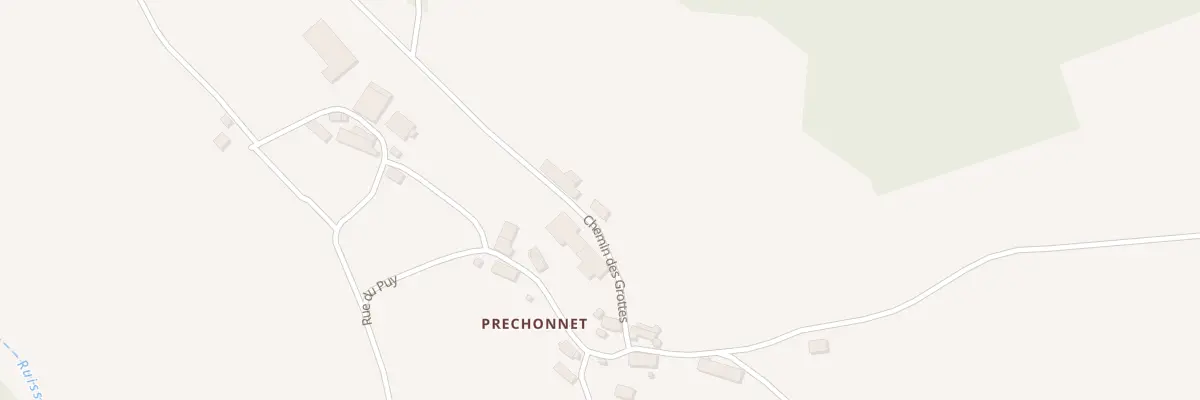 Plan du 5003F Prechonnet à Bourg-Lastic