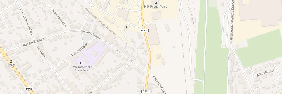 Plan du 5 Rue de Pasquis à Montluçon