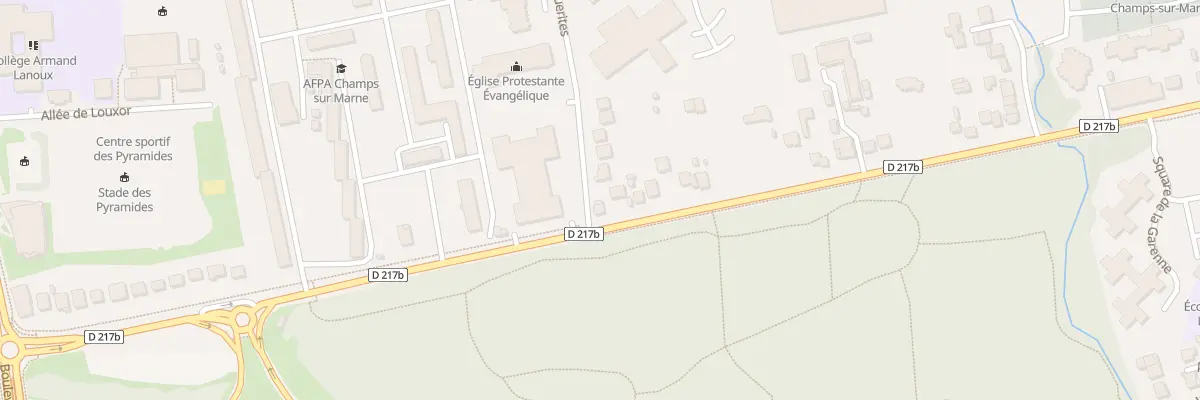 Plan du 63 Av du General de Gaulle à Champs-sur-Marne