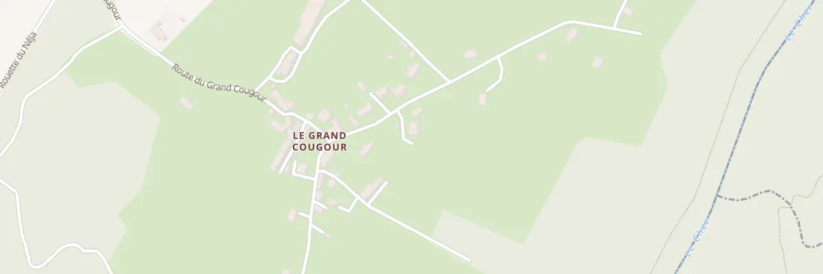 Plan du 24 Rte du Grand Cougour à Lignerolles